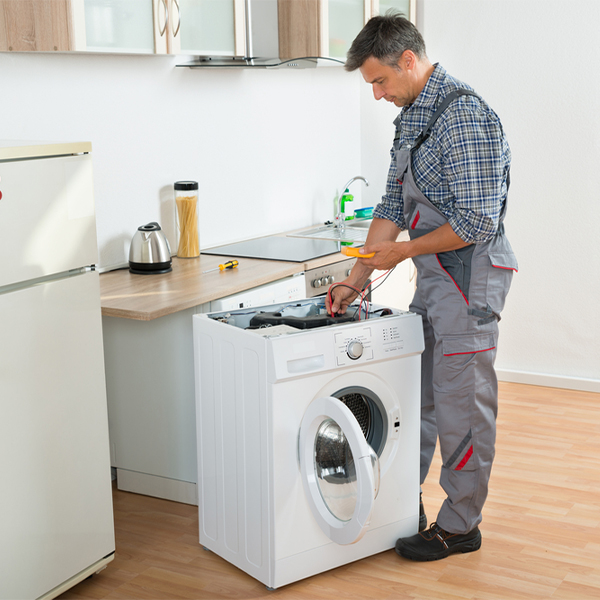 can you walk me through the steps of troubleshooting my washer issue in Scarville Iowa